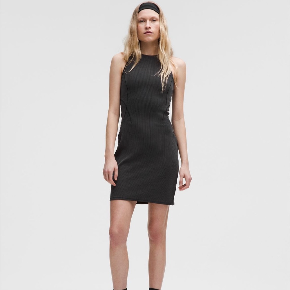 Lululemon Ribbed Softstreme Slim-Fit Tank Dress